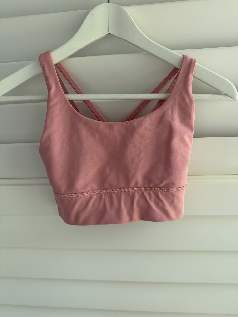 lululemon athletica Pink Double-Strap Sports Bra